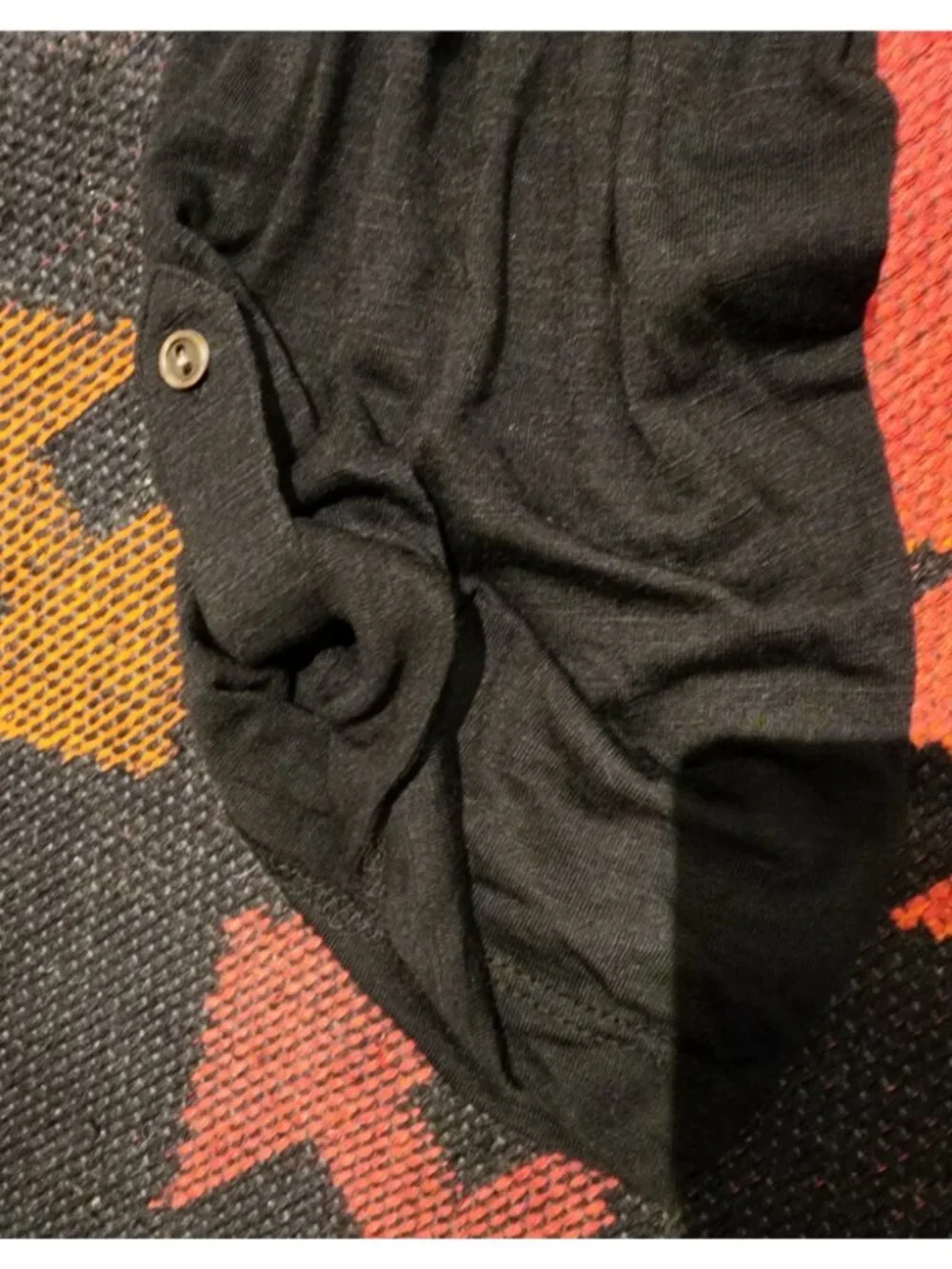 NEW Faded Glory Black Lace-Up Tunic Top and 2 Basic Black Super Soft TEES. 3X - Picture 8 of 16